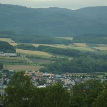 駐車場からの眺め１