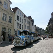 観光トレインも走ってます♪