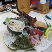 沖縄ならでは魚が楽しめます