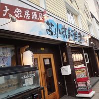 歩いて行ける距離に食事処が何店もありますよ