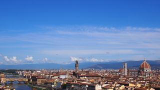 フィレンツェの街を一望