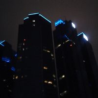 個室（５００００ウォン　２ベッド）から見たきれいな夜景です。