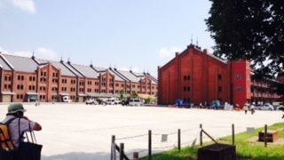 赤レンガ倉庫で親しまれる公園