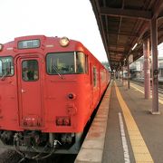 駅前にレンタサイクル