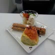 機内食前菜