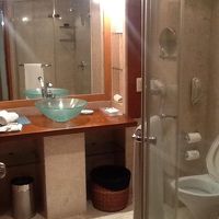 バスタブとシャワーブース、両方ある