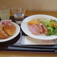 朝食バイキング