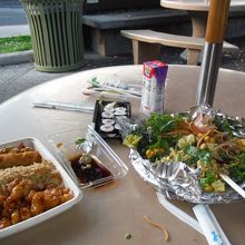 これで夕食でした