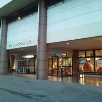 ホテルの玄関付近です。