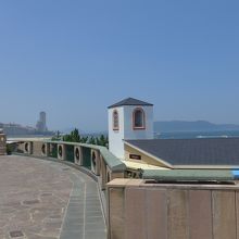 入って左手の景色　姪浜・小戸・能古島方面