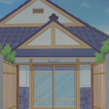 会館内にはサザエさんを中心に演出展示されていました　磯野家