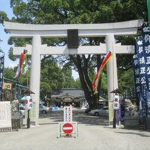 「加藤神社」に到着です