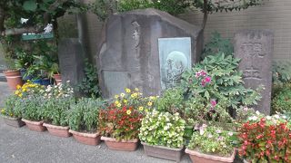 ヘボン博士が開いたという施療所跡は・・