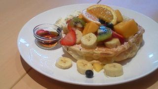 フルーツパンケーキがお勧め