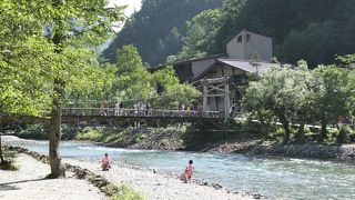 長野県上高地　観光　「河童橋」