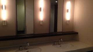 レストルームもきれいでした