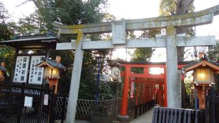 基礎工事が万全だった上野東照宮の石造明神鳥居