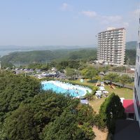 ホテル上階からの眺め