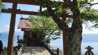 浮木を祭ってるらしい