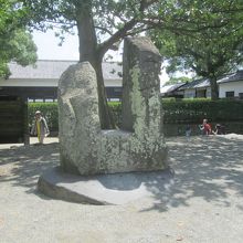 本当に大きな石です