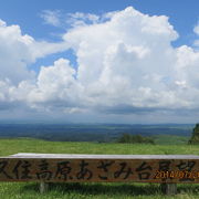 高台からの景色は絶景です