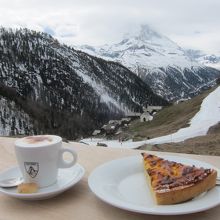 アップルパイとコーヒー