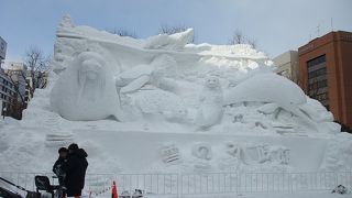 2012年の雪まつり
