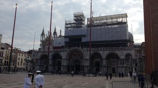 改修工事中でした