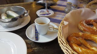 ミュンヘン名物・白ソーセージが絶品