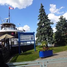 帰りはこちらの船。