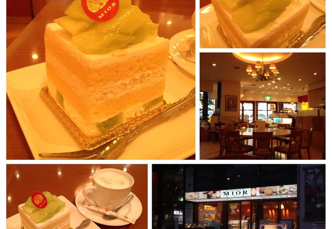 メロンのショートケーキ ♪