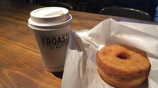 できたてのNYリングスは美味しかった