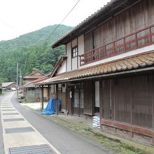 旅篭のある街並風景