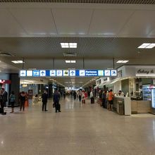 ターミナル1の様子。