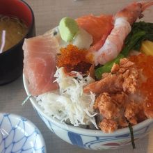 五目丼(ライス大盛り)