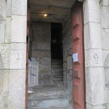 塔の入り口