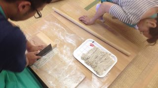 手打ちそば体験