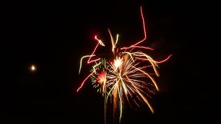 年一回、無料では入れる機会が花火大会