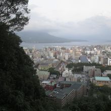 「城山展望所」からの眺め