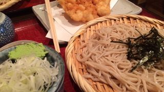 かき揚げが名物