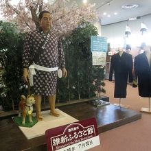 西郷さん・大久保さんのコスプレもできます…