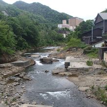 「高山橋」からの眺め