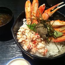 かに丸ごと丼