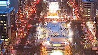 大通公園を一望できます。