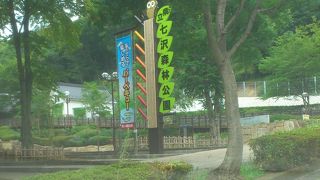 バーベキュー場もあり