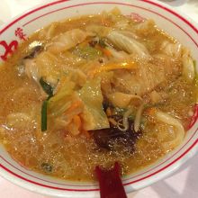 野菜たっぷり味噌タンメン