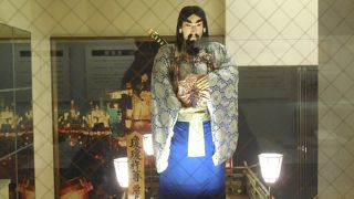 山車が展示されている