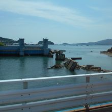 水門は今だ壊れたまま