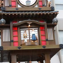 カラクリ時計の中間