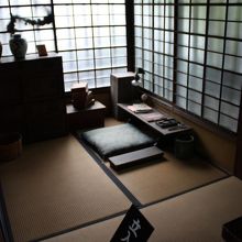 作品を書いた部屋